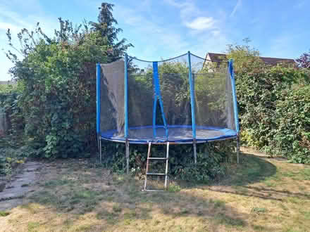Photo of free 12 foot trampoline (Grove OX12) #1