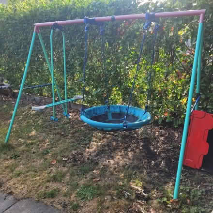 Photo of free Children's swing set frame (Watford WD24) #1