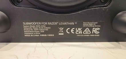 Photo of free Subwoofer for Razer Leviathan V2 (Llanerch SA15) #2