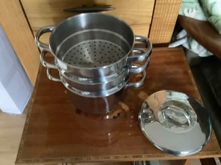 Photo of free Set of Steamer Pans (never used) (Bricknells Meadow OX28) #3