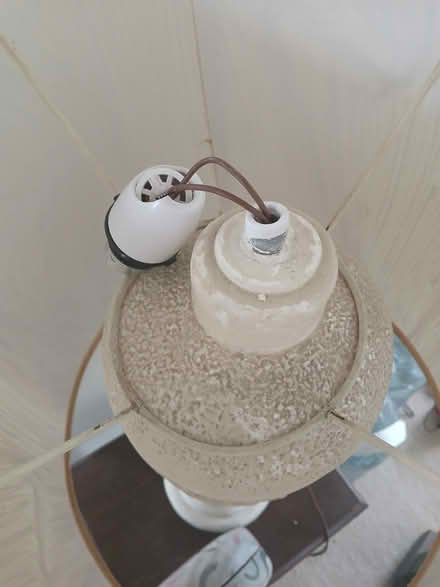 Photo of free Large table lamp with shade (PO7 Purbrook) #2
