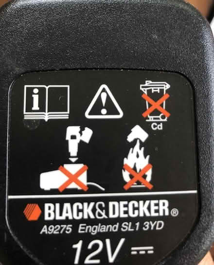 Photo of free Black & Decker Batteries & Charger (Liphook GU30) #3