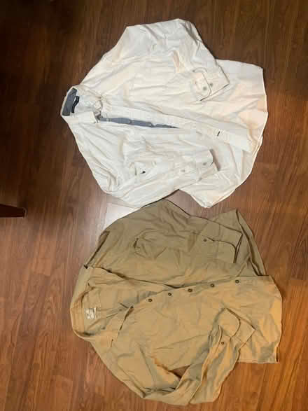 Photo of free Men’s button ups (large) (Bells corners) #1