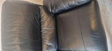 Photo of free 3 seater black recliner (Streatham SW16) #4