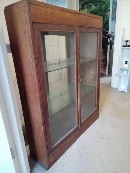 Photo of free Vintage wooden cabinet (King's Weald, off Kingsway.) #2