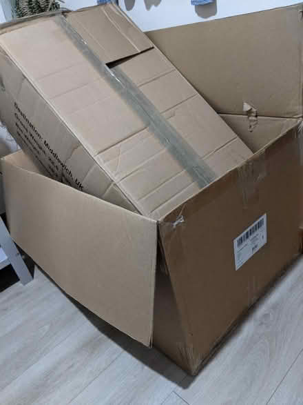 Photo of free 2x very large cardboard boxes (EH5, Granton, Edinburgh) #1