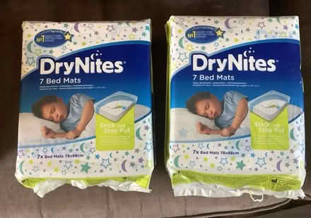 Photo of free DryNites bed mats (SK7 North Bramhall) #1
