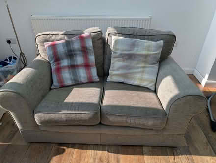 Photo of free 2 seat sofa, grey, good condition (Ruislip UB10) #3