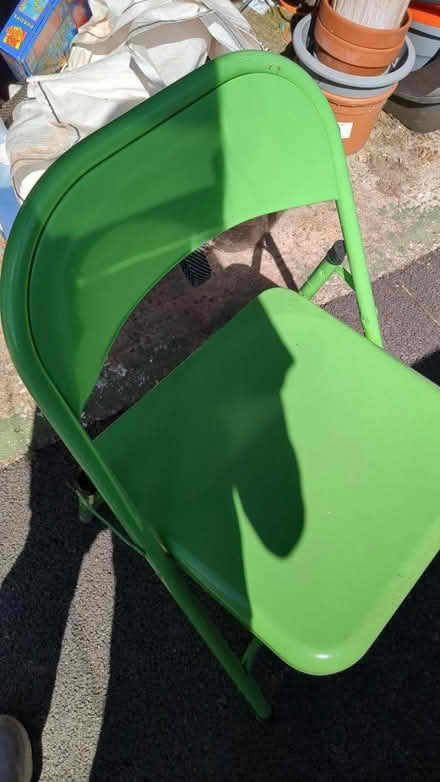 Photo of free Green metal chair (CH43) #1