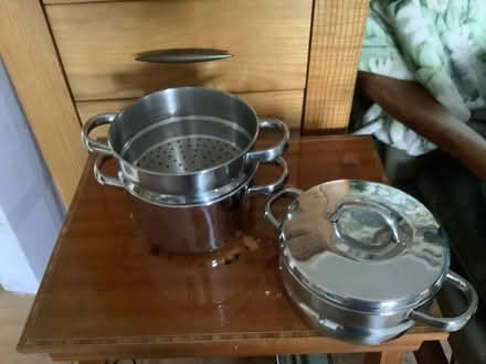 Photo of free Set of Steamer Pans (never used) (Bricknells Meadow OX28) #2
