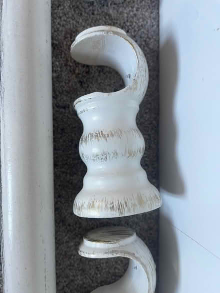 Photo of free White wooden curtain pole (Wokingham RG40) #4