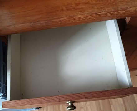 Photo of free pine cupboard 2 shelves 2 drawers (seaton EX12) #3