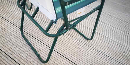 Photo of free Two green folding garden chairs (BN10) #4