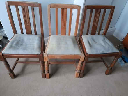 Photo of free 3 chairs (Kidlington OX5) #2