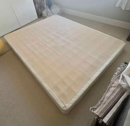 Photo of free Queen mattress, base & metal frame (Pt Richmond) #2