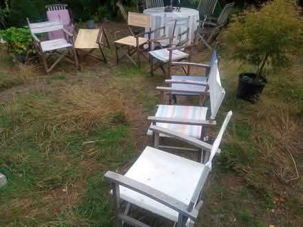 Photo of free Folding directors chairs (Bletsoe MK44) #2
