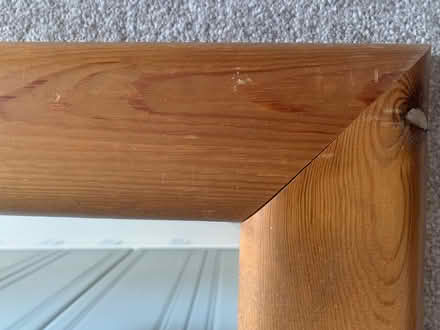 Photo of free Mirror with wooden frame (West Midlands B31) #2