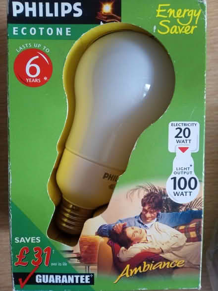 Photo of free Large screw-fitting light bulb (Kempston MK42) #1