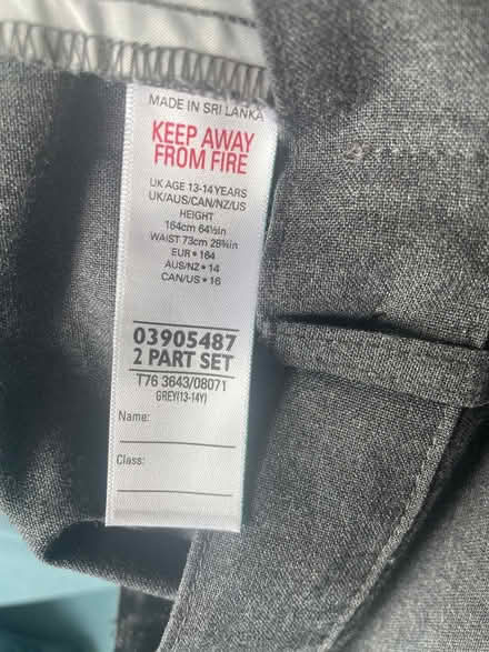 Photo of free School Trousers and Tie (Islington N1) #3