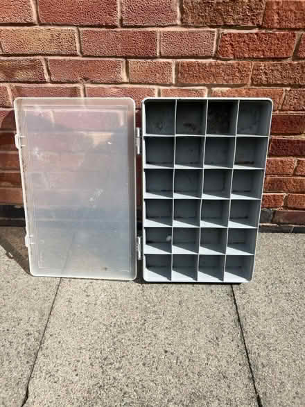 Photo of free Large plastic compartment box (Syston - LE7) #1