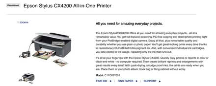 Photo of free Epson flatbed scanner/printer-older (Ortega Park) #1