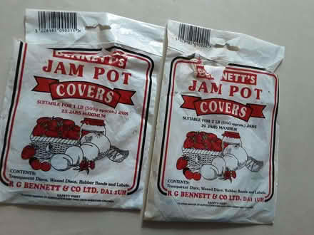 Photo of free Jam pot covers (Jericho OX2) #1