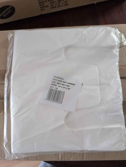 Photo of free Box of plastic bags (Newnham Terrace,) #2