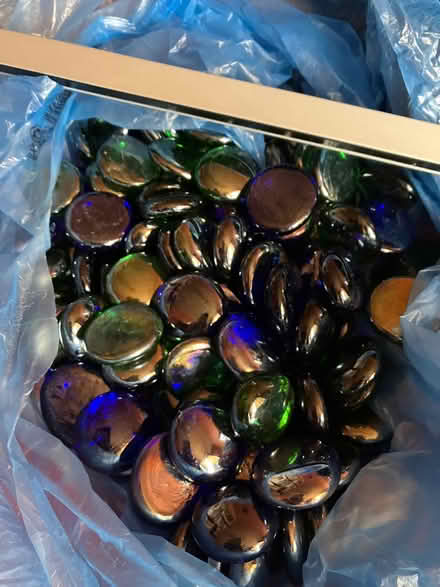 Photo of free 1 BAG of GLASS PEBBLES (Belsize Park NW3) #1
