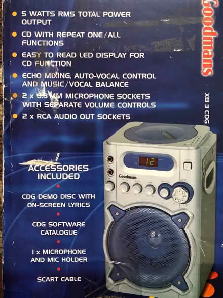 Photo of free Karaoke machine (Kempston MK42) #2