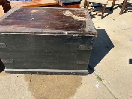 Photo of free Antique hope chest on wheels (Canton-Sheldon/Ford) #3