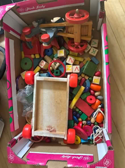 Photo of free Wooden blocks and toys (MK41- Brickhill) #1