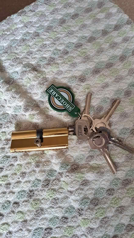 Photo of free Door lock and 5 keys (Littlehaven) #1