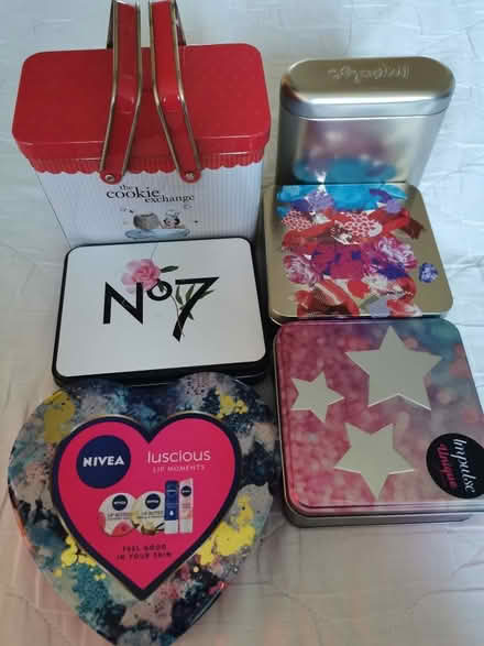 Photo of free Variety of storage tins (Bathwick) (North Road) #1