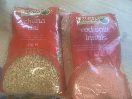 Photo of free Chana dal and red split lentils (West Reading RG1) #1