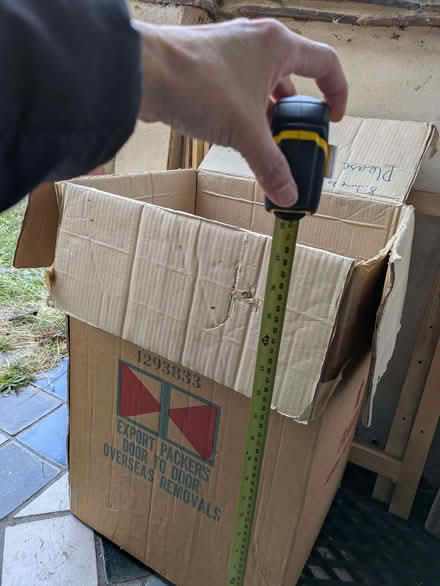 Photo of free Large cardboard box (GU12) #1