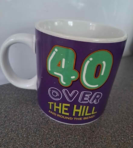 Photo of free 40th birthday mega mug (Seaside BN22) #1