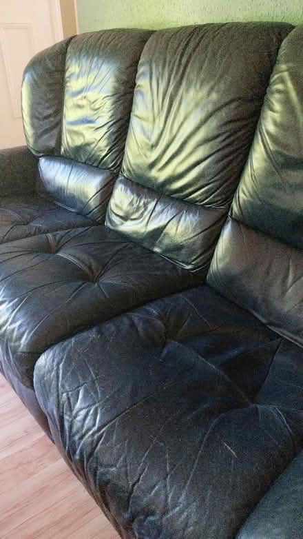 Photo of free natuzzi italian leather sofa (Wicklow town) #3