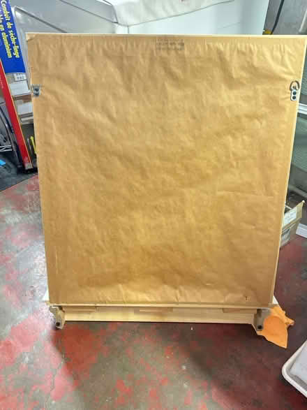 Photo of free white framed mirror with shelf (South Evanston) #2