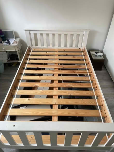 Photo of free Small double with mattress (Bow E3) #2