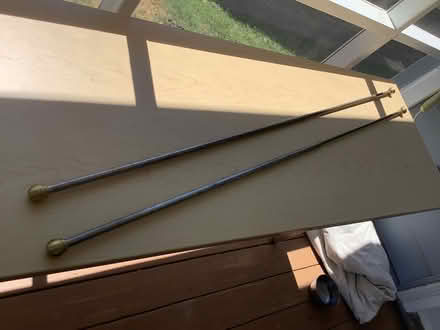 Photo of free Curtain rods (Brightwood, Washington D) #1