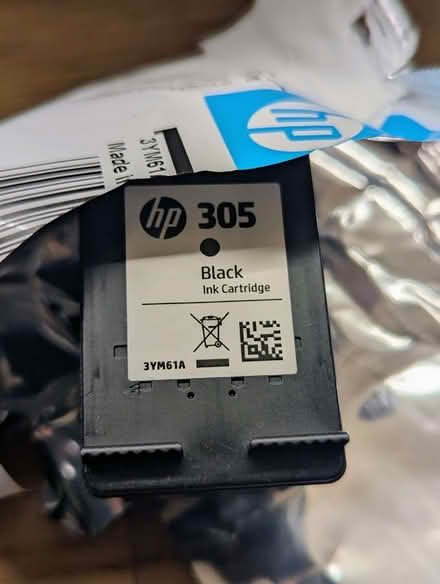 Photo of free Unused Printer ink cartridge HP 305 black (Cranbourne RG21) #1