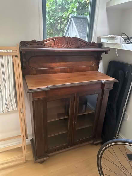Photo of free Antique Buffet Sideboard Mahogany Cupboard (Ravenscourt Park W6) #1