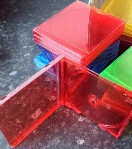 Photo of free 26x Coloured CD Album Cases (LE8 5AH) #2