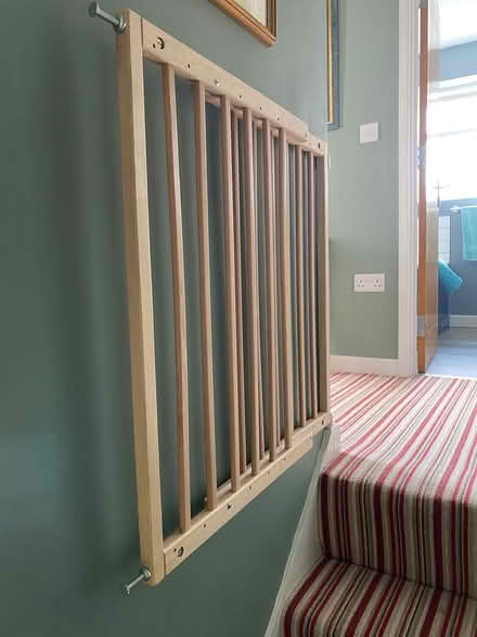 Photo of free Wooden child gate (Stroud GL5) #2
