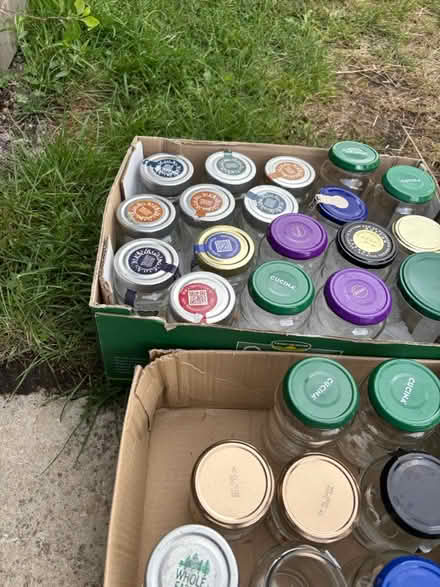 Photo of free Glass jars with lids (Oxford OX33) #1