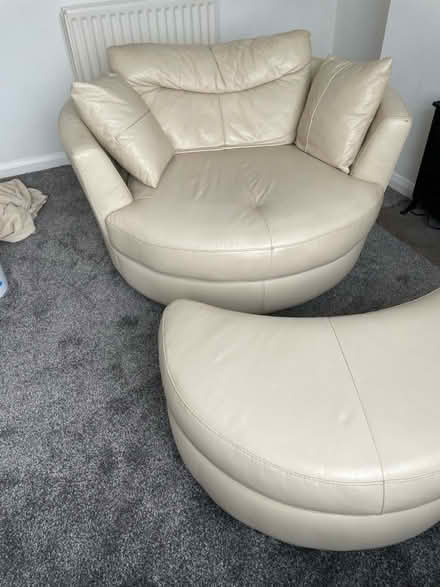 Photo of free Cream lounge chair (NG5 Arnold. Nottingham) #1