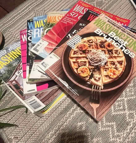 Photo of free Stack of Washingtonian magazines (Petworth/16th St Heights) #1