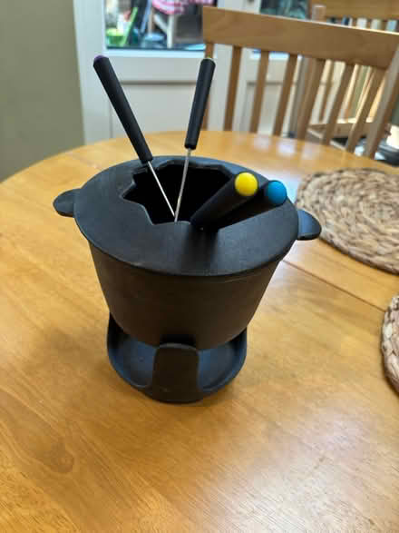 Photo of free Cast iron fondue set (Chiswick W4) #1