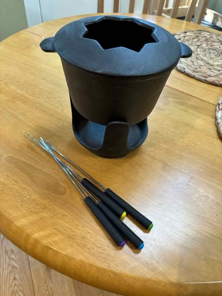 Photo of free Cast iron fondue set (Chiswick W4) #3