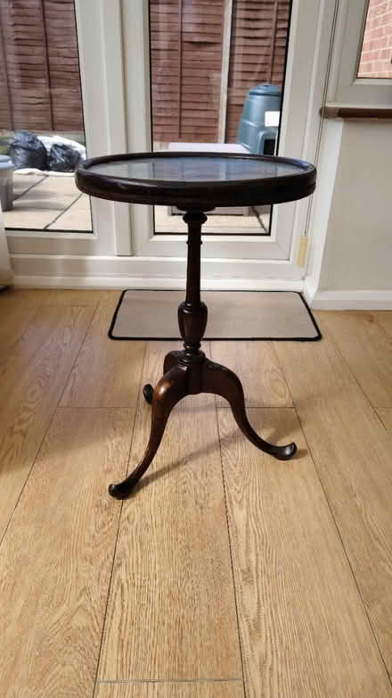 Photo of free Beautiful embroidery glass table (Sawston) #2